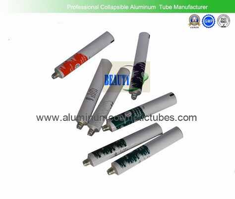 China Collapsible Aluminum Paint Tubes Oil Pigment Packaging 8 - 20ml Volume Offset Printing supplier